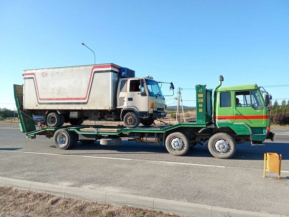 1995 Fuso (Mitsubishi) Super Great, зелёный, 2990000 рублей - вид 13