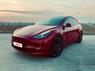 2022 Tesla Model Y Performance I, красный, 2600000 рублей, вид 3