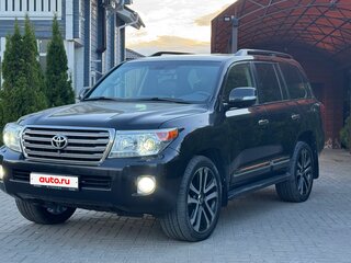 2012 Toyota Land Cruiser 200 Series Рестайлинг 1, чёрный, 3500000 рублей, вид 2