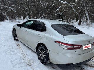 2021 Toyota Camry US Market VIII (XV70) Рестайлинг, белый, 2750000 рублей, вид 3