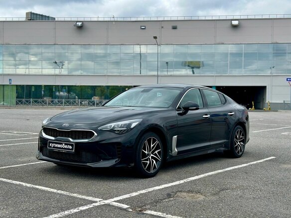 2021 Kia Stinger I Рестайлинг, чёрный, 1970000 рублей