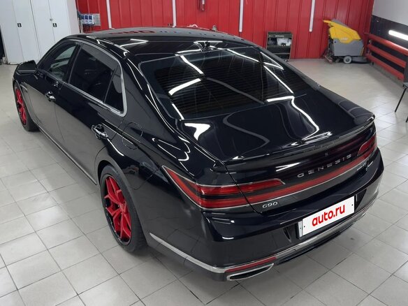 2020 Genesis G90 I Рестайлинг, чёрный, 4900000 рублей - вид 5