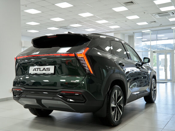 2026 Geely Atlas II, зелёный - вид 4