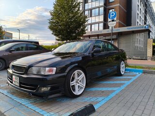 1997 Toyota Chaser VI (X100), чёрный, 1049000 рублей, вид 1
