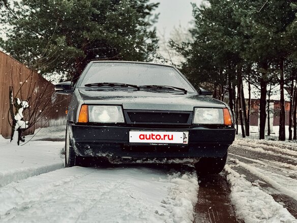 2000 Lada (ВАЗ) 2109, чёрный - вид 2