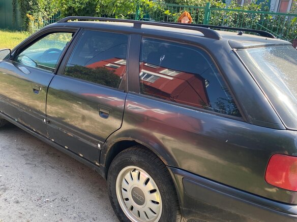 1994 Audi 100 IV (C4), чёрный - вид 4