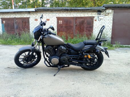 2014 Yamaha XV950 Bolt, серый, 565000 рублей, вид 1