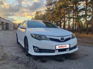 2014 Toyota Camry US Market VII (XV50), белый, 1600000 рублей, вид 2