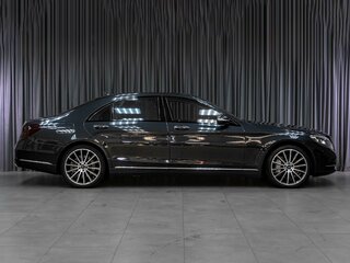 2016 Mercedes-Benz S-Класс 500 Long VI (W222, C217), чёрный, 4339000 рублей, вид 5