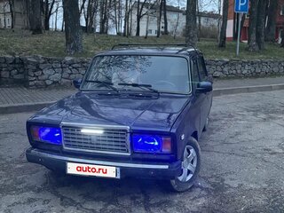 2004 Lada (ВАЗ) 2107, фиолетовый, 160000 рублей, вид 4