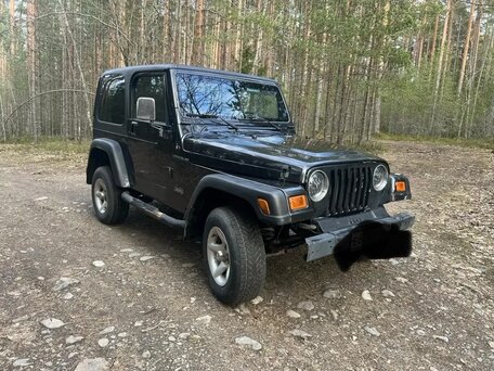 1997 Jeep Wrangler II (TJ), чёрный, 850000 рублей, вид 3