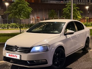 2012 Volkswagen Passat B7, белый, 600000 рублей, вид 3