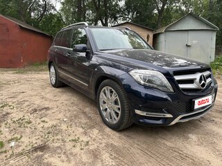 2012 Mercedes-Benz GLK-Класс 220 CDI I (X204) Рестайлинг, синий, 2050000 рублей, вид 3