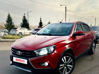 2018 Lada (ВАЗ) Vesta I, красный, 850000 рублей, вид 1