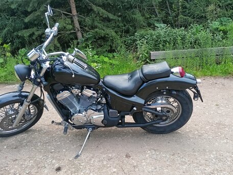 1995 Honda Steed 400, чёрный, 260000 рублей, вид 3