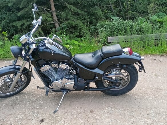1995 Honda Steed 400, чёрный, 260000 рублей - вид 2