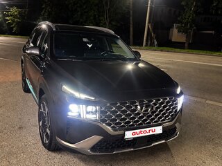 2021 Hyundai Santa Fe IV Рестайлинг, синий, 3190000 рублей, вид 1