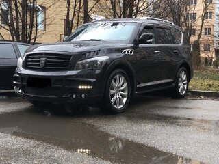 2012 Infiniti QX56 II, чёрный, 2300000 рублей, вид 1