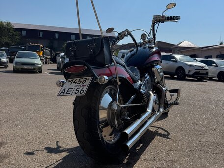 1993 Honda Steed 400, красный, 299000 рублей, вид 3