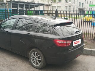 2019 Lada (ВАЗ) Vesta SW I, чёрный, 950000 рублей, вид 4