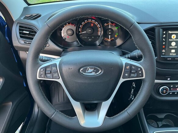 2021 Lada (ВАЗ) Vesta I, синий - вид 11