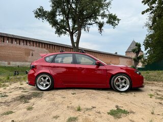 2008 Subaru Impreza III, красный, 1390000 рублей, вид 3
