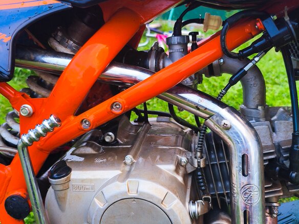 2024 Kayo Evolution YX140EM, оранжевый, 75000 рублей - вид 3