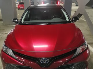 2018 Toyota Camry VIII (XV70), красный, 2990000 рублей, вид 4