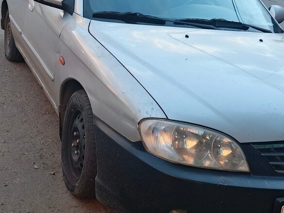 2007 Kia Spectra I Рестайлинг 2, серый, 200000 рублей