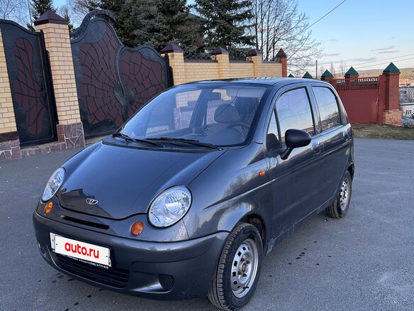 2012 Daewoo Matiz I Рестайлинг, серый, 195000 рублей