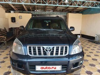 2007 Toyota Land Cruiser Prado 5-speed 120 Series Рестайлинг, синий, 2500000 рублей, вид 1