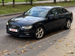 2014 Audi A4 IV (B8) Рестайлинг, синий, 1299000 рублей, вид 1