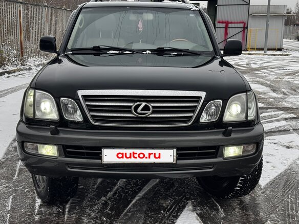 2005 Lexus LX 470 II Рестайлинг, чёрный, 1820000 рублей - вид 5