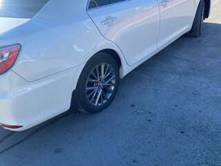 2016 Toyota Camry VII (XV50) Рестайлинг, белый, 1800000 рублей, вид 3