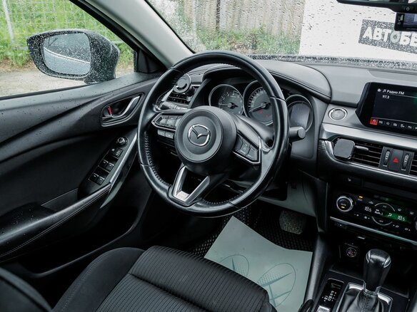 2017 Mazda 6 III (GJ) Рестайлинг, синий - вид 8