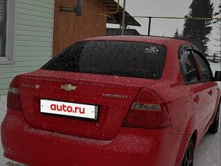 2010 Chevrolet Aveo I Рестайлинг, красный, 400000 рублей, вид 4
