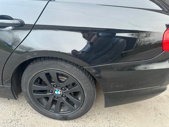 2007 BMW 3 серии 318i V (E90/E91/E92/E93), чёрный, 680000 рублей - вид 8