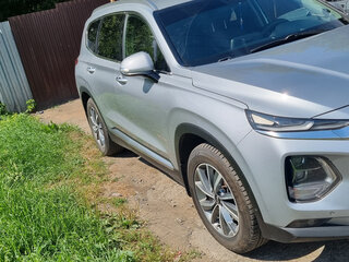 2018 Hyundai Santa Fe IV, серебристый, 2925000 рублей, вид 1