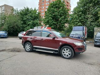 2008 Volkswagen Touareg I Рестайлинг, пурпурный, 995000 рублей, вид 3