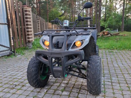 2015 Wels ATV 300, серебристый, 80000 рублей, вид 2