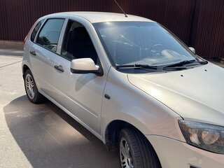 2014 Lada (ВАЗ) Kalina II, серебристый, 350000 рублей, вид 2