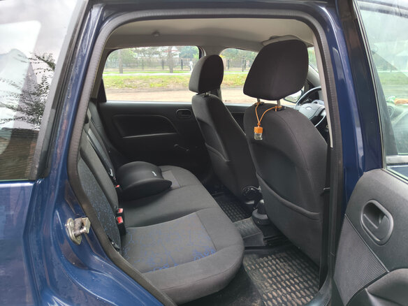 2008 Ford Fiesta Mk5, синий, 490000 рублей - вид 10