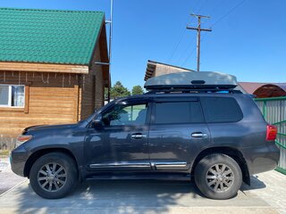 2012 Toyota Land Cruiser 200 Series Рестайлинг 1, серый, 3650000 рублей, вид 5