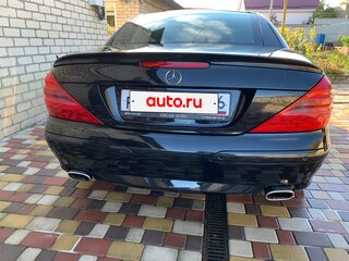 2002 Mercedes-Benz SL-Класс 500 5-speed V (R230), чёрный, 1750000 рублей, вид 4
