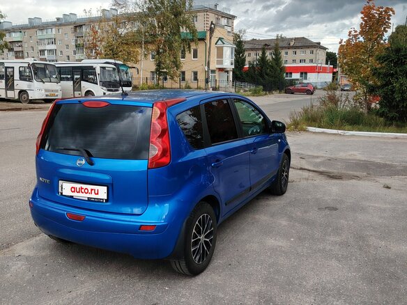 2008 Nissan Note I, синий, 630000 рублей - вид 4