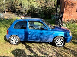 1999 Nissan Micra II (K11), синий, 350000 рублей, вид 4