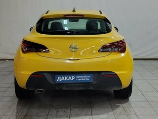 2012 Opel Astra GTC J Рестайлинг, жёлтый, 450000 рублей, вид 5