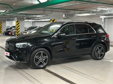 2021 Mercedes-Benz GLE 300 d II (V167), чёрный, 7100000 рублей, вид 4
