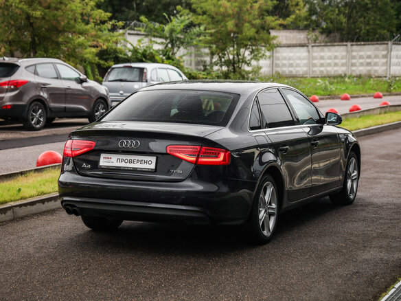 2013 Audi A4 IV (B8) Рестайлинг, чёрный - вид 5