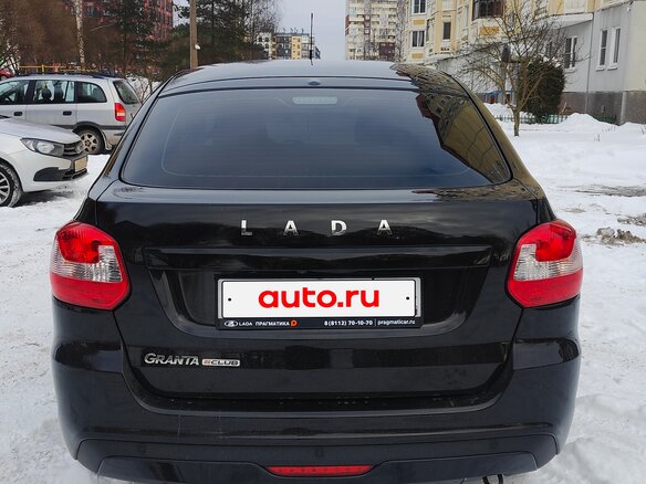 2024 Lada (ВАЗ) Granta I Рестайлинг, чёрный, 1000000 рублей - вид 6